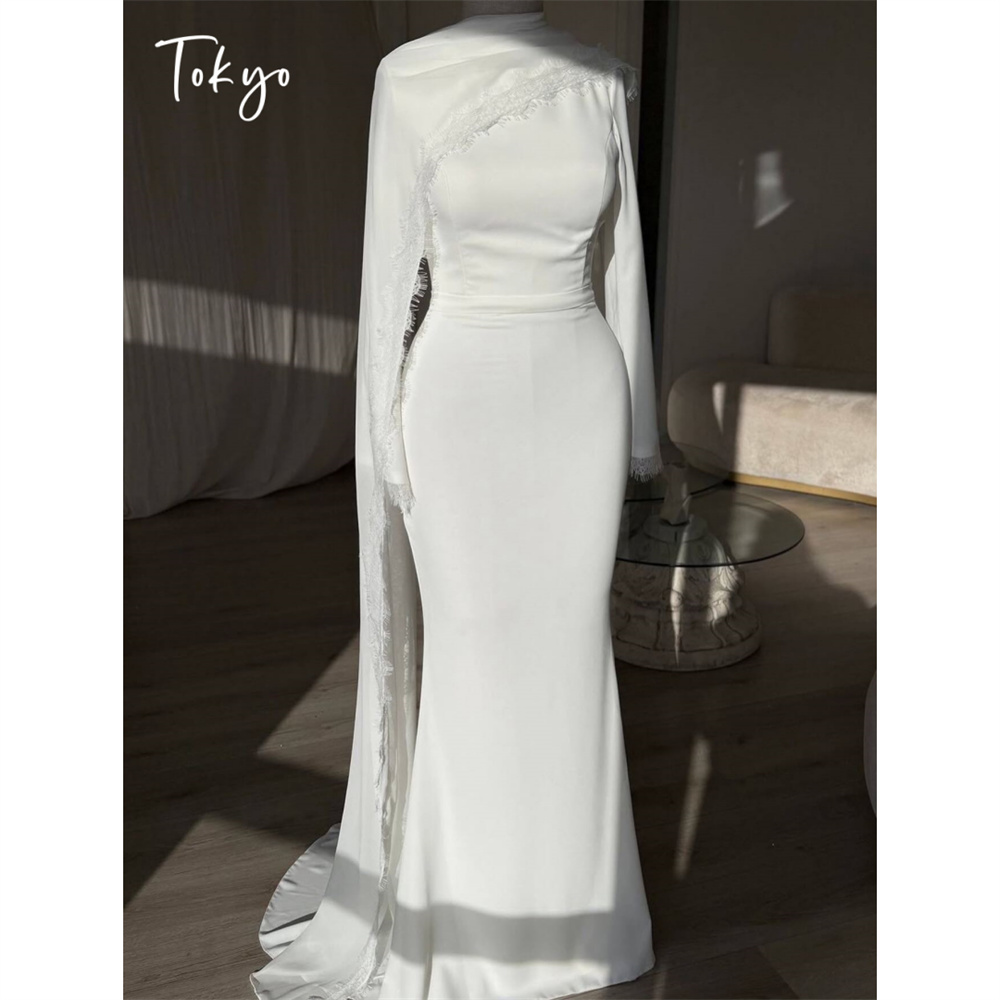 Crop Top Crochet - Vestido Longo Sereia Assimétrico Tokyo com