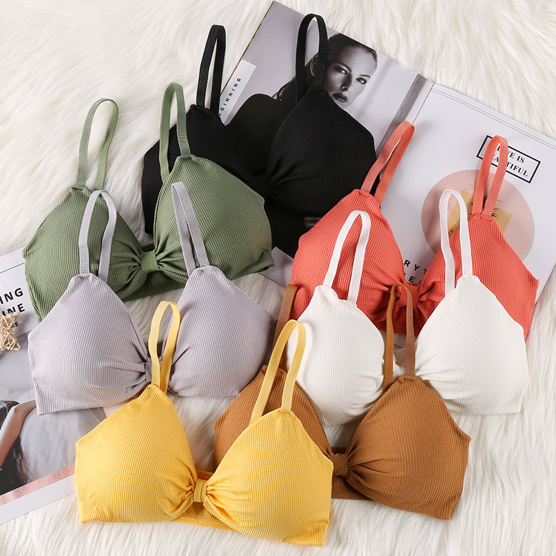 Bralette Triangle Set - Sutiã Esportivo Feminino Sexy Sem Costura,