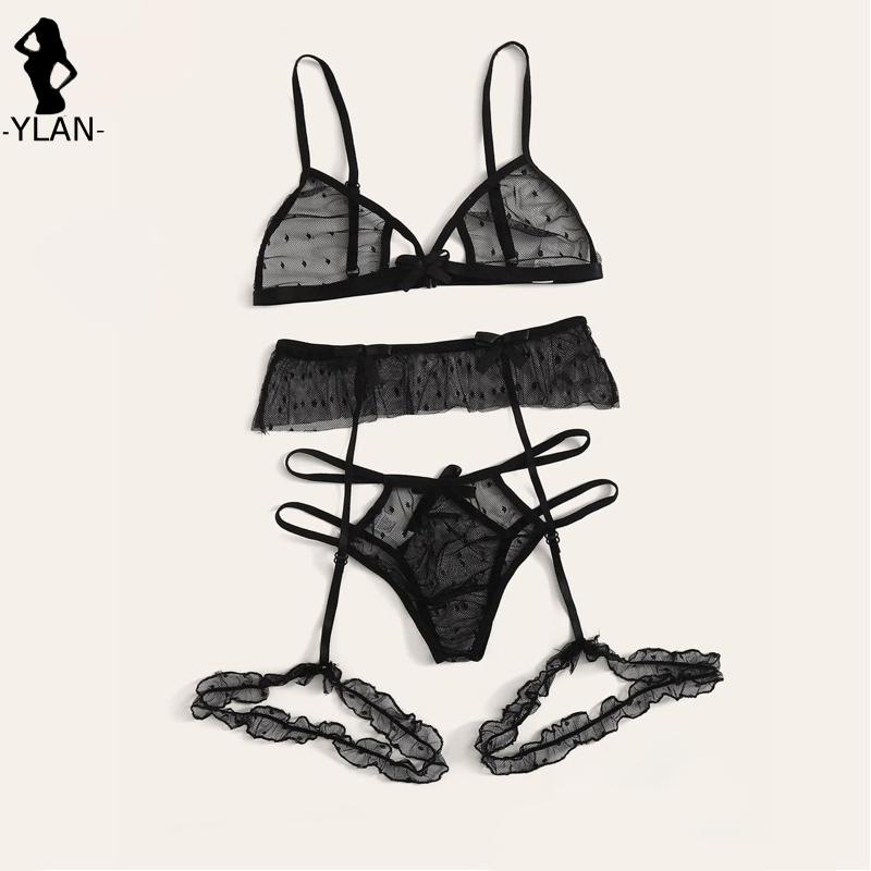 Conjunto de lingerie feminino  - Bralette Triangle Set avaliação e preço