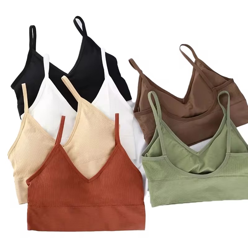 Sutiã Push Up sem costura para - Bralette Triangle Set avaliação e preço