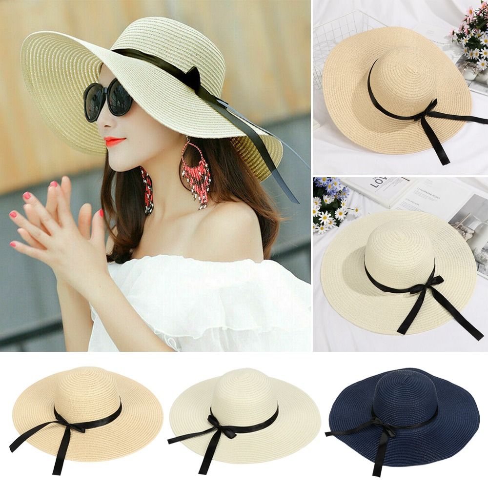 Chapéu de Sol Feminino de Palh - Hat Floppy Wide avaliação e preço