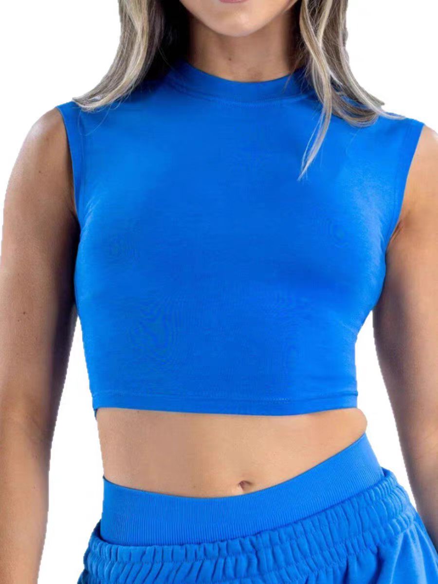 Camisetas de Yoga Sem Mangas I - Crop Top Crochet avaliação e preço